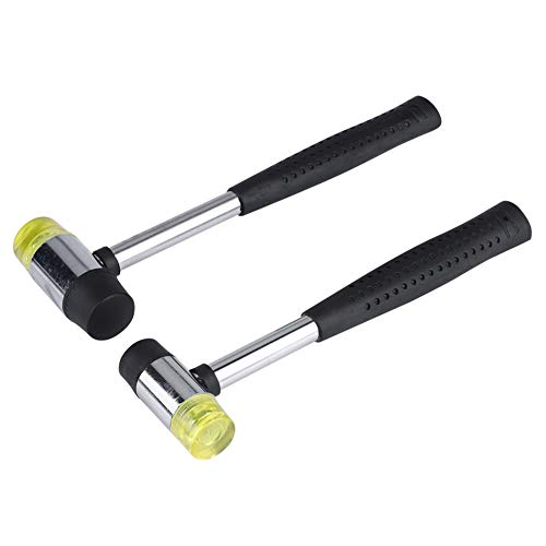 Martelo de Borracha de Plástico, Martelo de Borracha, Caixa de Cartão Leve para Costurar Artesanato