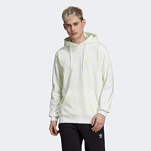 【希少】adidas アメリカ製パーカー　ホワイト adidas アディダス パーカー フーディ スウェット ホワイト 白