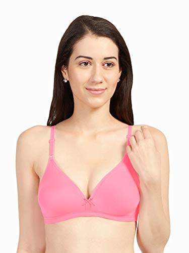 Image of SONARI Omania Womens Non-Padded Cotton Polyester Bras - Solid, Non-Wired, Medium Coverage, Hand Washable (Pack of 2)