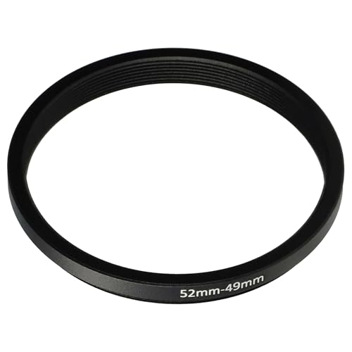 Anello Adattatore Da 52 Mm A 49 Mm Per Filtri Fotocamera - Riduzione In