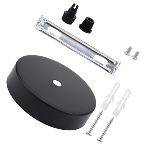 jojofuny 1 Juego Accesorios para candelabros parte de la luz colgante dosel de techo de placa lámpara de techo dosel de luz colgante cubierta de luces de dosel sucursales placa de techo