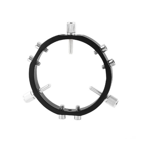 Anillo fijo de tres puntos 90mm para telescopio astronómico en color negro