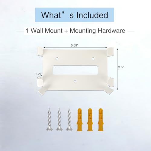 Heavy-Duty Metal Wall Mount for UniFi Cloud Gateway Ultra & UXG-Max, 1 Pack by Gaidas - Image 2