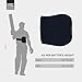 moonwalkr Cricket Chest Guard Protective Gear for Batters (5'4