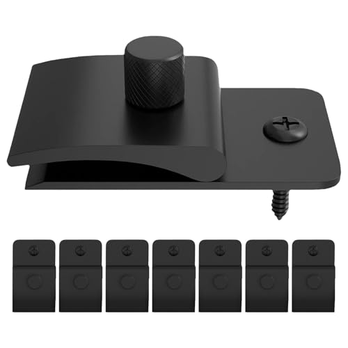Pince à tapisserie en plastique LOLIPPYY : lot de 8 supports muraux universels