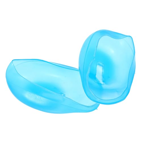 ERINGOGO 1Pair Silicone Ear Covers for Hair Salon Sky Blue Ear Protection Tool Reusable Ear Shields for Hair Dye and Easy to Clean for Home and Salon Use