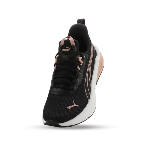 PUMA Women's Seeker Shoes, Black-Future Pink SS26, 6.5 WNS