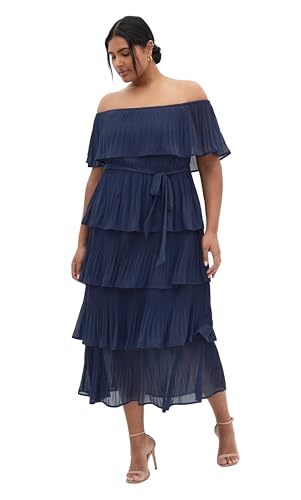 Image of City Chic Women's Plus Size Night Garden Dress