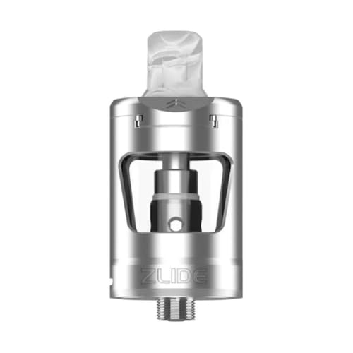 For Innokin Zlide Tank 4 ml φ24 mm (SS) Atomizador con Resistencia Z Coil 0,48 Ω/1,6 Ω MTL/RDL | Llenado superior deslizante | Para Kit CoolFire Z80 NEX Mod GOZEE Vape Original - No Nicotine