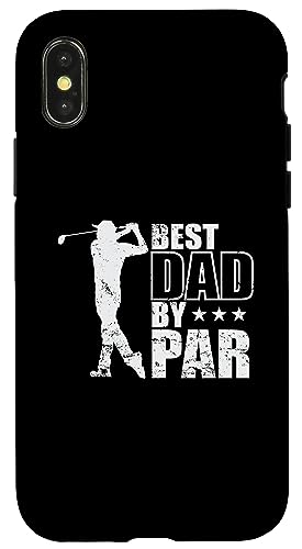 Best Dad by Par Golf Trendsport �S���t�{�[�� �X�}�z�P�[�X iPhone X/XS �p