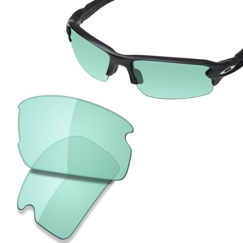 Image of SAUCER Premium Replacement Lenses & Rubber Kits for Oakley Flak 2.0 OO9295 | UV400 Protection, Anti-Scratch, Precise Fit