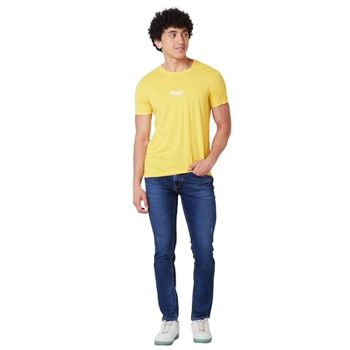 Image of Spykar Men's Rover Regular Fit Mid Rise Casual Jeans