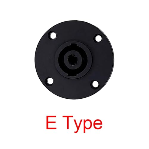 Conector Speakon de 4 pines tipo E antidesconexión para proteger tus amplificadores de audio 2