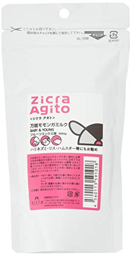 ジクラ 万能モモンガミルク フルーツミックス 100グラム