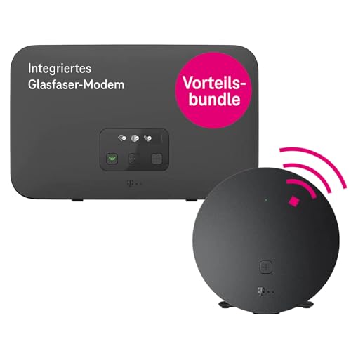 Telekom Router Speedport Smart 4 Plus & Speed Home WLAN Repeater I Wi-Fi 6 - bis zu 6000 Mbit/s I...