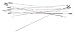 Darice Hat Pin, 6-Inch, Nickel Finish (24-Pack)