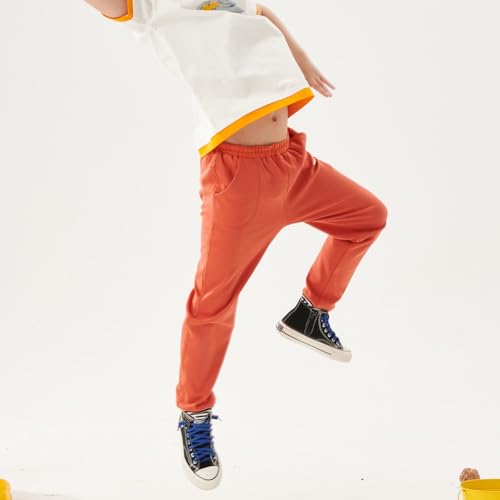 Organic Cotton Kids Jogger Pants, Soft and Breathable Sweatpants for Boys3