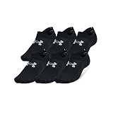 Under Armour Calcetines unisex Essential Ultra Low Tab (6 pares),Medium