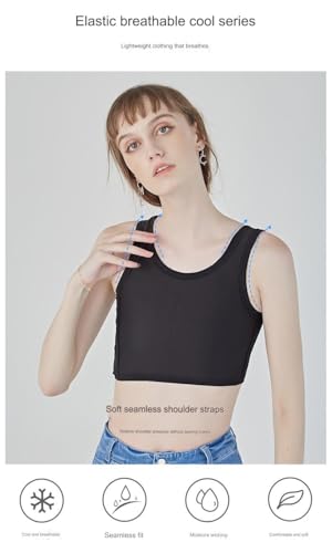 BaronHong Chest Binder Breathable Comfortable Soft Slim Fit Trans Tops Tomboy Lesbian3