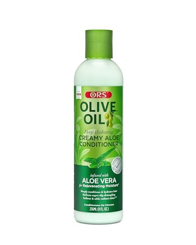 ORS Olive Oil Creamy Aloe Conditioner for Rejuvenating Moisture 8 Ounces image 2