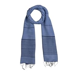 Denim Blue Tight Stripes