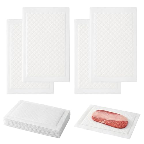 YooNotee 2000 Absorbent Meat Pads, 5 x 7 Food Tray Liner for Packaging