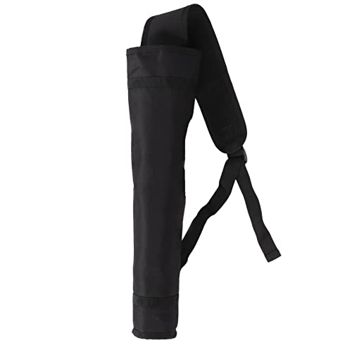 BOROCO Carcaj de Flecha, portátil, de Gran Capacidad, Engrosamiento, Correa de Hombro Ajustable, Bolsa de Flecha de poliéster para Exteriores, Negro Cover