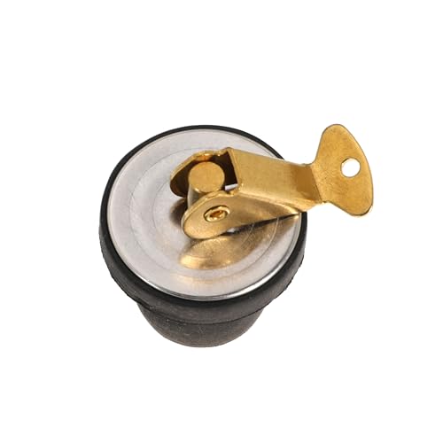 Image of Boat Drain Plug Brass Boat Plug Snap Rubber Plugs Deck Plug for Boat Marine Twist Accessories