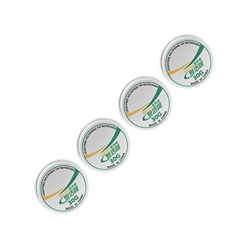 Image of Soldering Iron Tip Resurrection Paste 4Pcs Soldering Tip Refresher Paste Tin Powder Resurrection Paste for Oxide Solder Iron 8g Tips (30g)