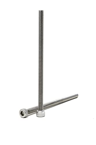 Image of iexcell 10 Pcs M6 x 110mm Thread Pitch 1 mm Stainless Steel 304 Hex Socket Head Cap Screws Bolts Kit
