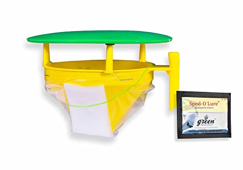 Green Revolution Funnel Trap with Spodoptera Litura Pheromone Lure.(Pack of 10)