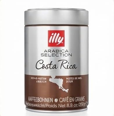 Illy Arabica Selection Costa Rica By febora Whole Coffee Beans, 250g | Single-Origin, Dark Chocolate Notes, Huehuetenango Region, Espresso & Drip Brewing, Medium Body-picture-30