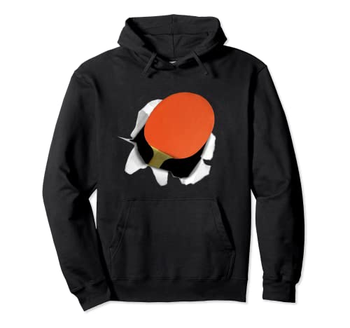 Tenis de mesa Ping Pong Regalo Camiseta Raqueta Hombres Niños Niños Sudadera con Capucha