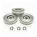 36T Nylon+Steel Planetary Gear Clutch Kit for Bafang 500W/750W Motors - 47.5x12mm Gear with 88mm Clutch Set(Gear Clutch - Right)