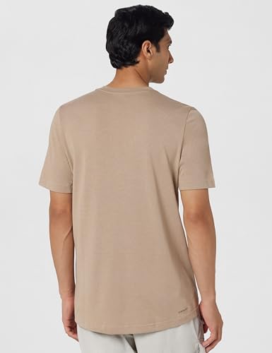 Image of adidas Men's Polyester Geometric Regular Fit T-Shirt