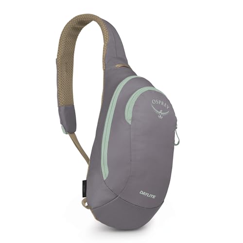 Osprey Daylite Shoulder Sling Bag, Soundwave Grey Latte Brown