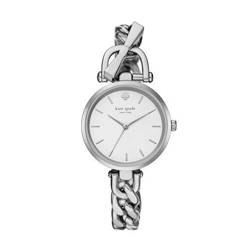 [ケイト・スペード ニューヨーク] 腕時計 Holland KSW1859 レディース シルバー