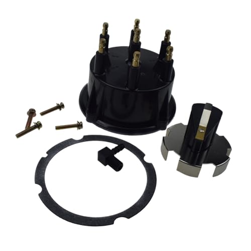 Distribuidor de encendido Mercruiser V6 4.3 con tapa y rotor para optimizar la combustión