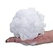 iboodi Bath Sponge Loofah Shower Pouf White Mesh Shower Puff Pack of 6 (35g/pcs)