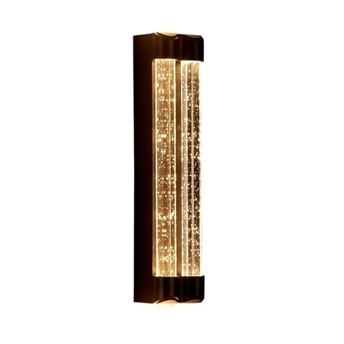 Applique murale extérieur cristal 60cm 30W lumière chaude éclairage simple