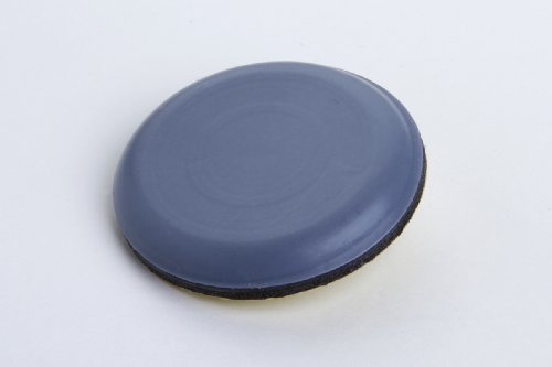 4 Stück Teflongleiter Möbelgleiter Bodenschutz grau, 40 mm, selbstklebend Cover