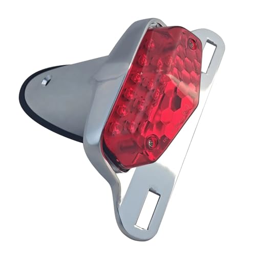 Feu freinage moto LED style Lucas vintage haute visibilité pour restauration custom