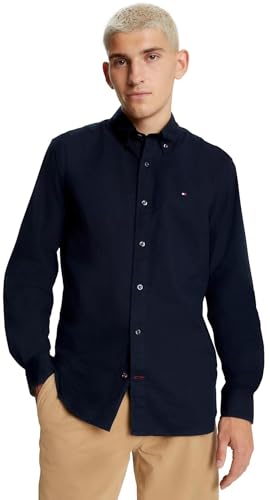 Chemise boutonnée Tommy Hilfiger décontractée pour les week-ends branchés