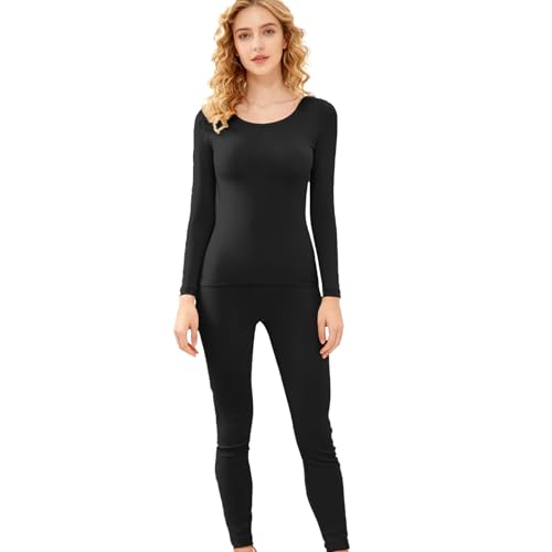 Ensemble sous-vêtement femme temps froid haut bas costume chaud sans couture automne