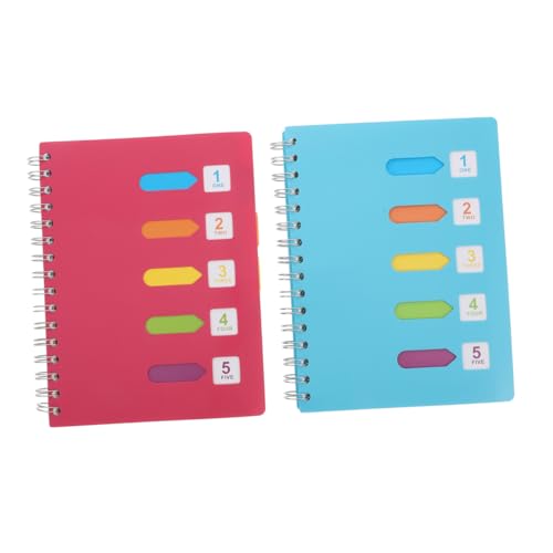 Cahier à spirale pour bureau : la solution en 2 carnets simples pour organiser vos notes - 5