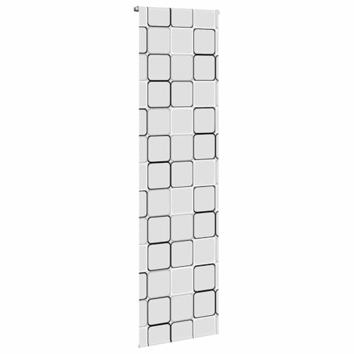 Store de douche 60x240cm en PEVA imperméable avec rail alu - 3