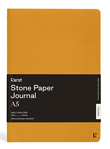 Abandon Cahier A5 Moutarde Twin Ligne Uni Lot2