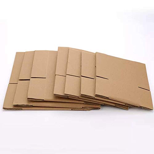 Small Cardboard Shipping Boxes Mailers 5X5X5 Inches Corrugated Packing Storage Cube Kraft Mailing Box, Pack Of 25 #TOP5
