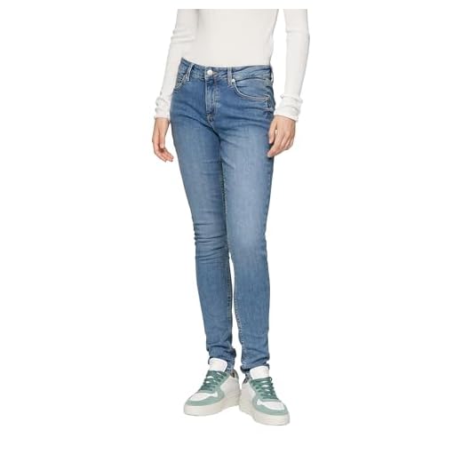 QS Damen Jeans Sadie – Skinny Fit, Mid Rise, Skinny Leg – elastisch & modern im Used-Look