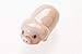 WitnyStore Tiny ¾ Inch Long Pink Standing Pig Figurine - Miniature Hand Made Painted Ceramic Pigs Swine Hog Piglet Livestock Farm Animals Cute Porcelain Decorative Collectible Figurines Décor Gifts